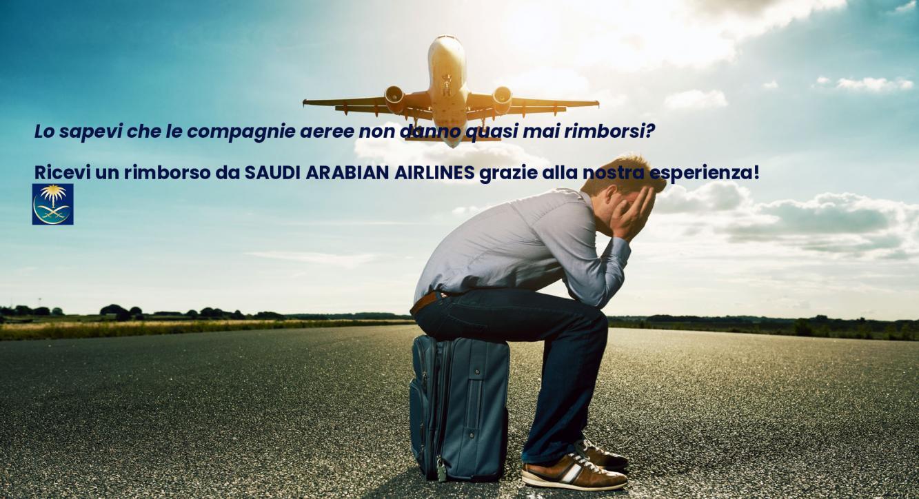 rimborso voli saudi arabian airlines